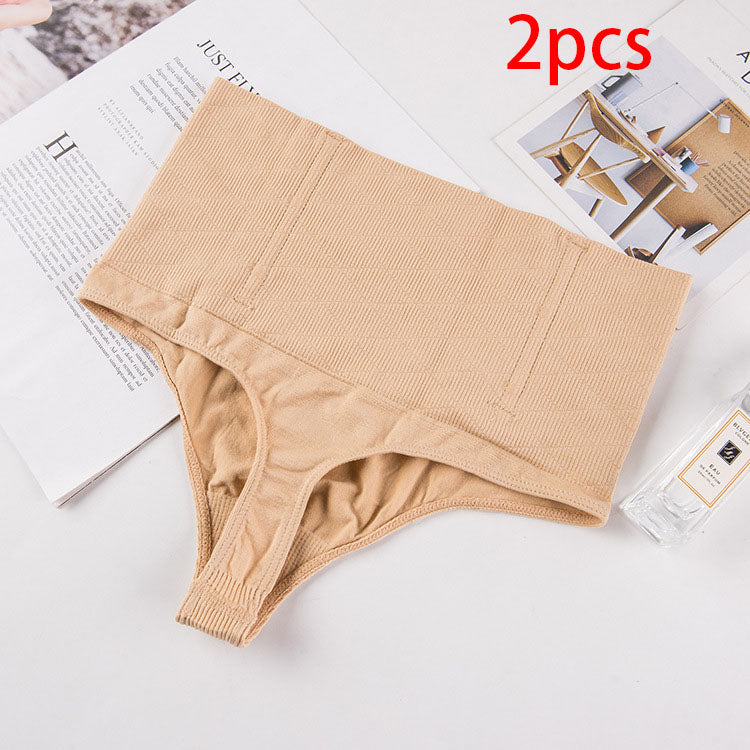 Body Sexy Triangle Thong Panties With Waist Shaping And Abdomen