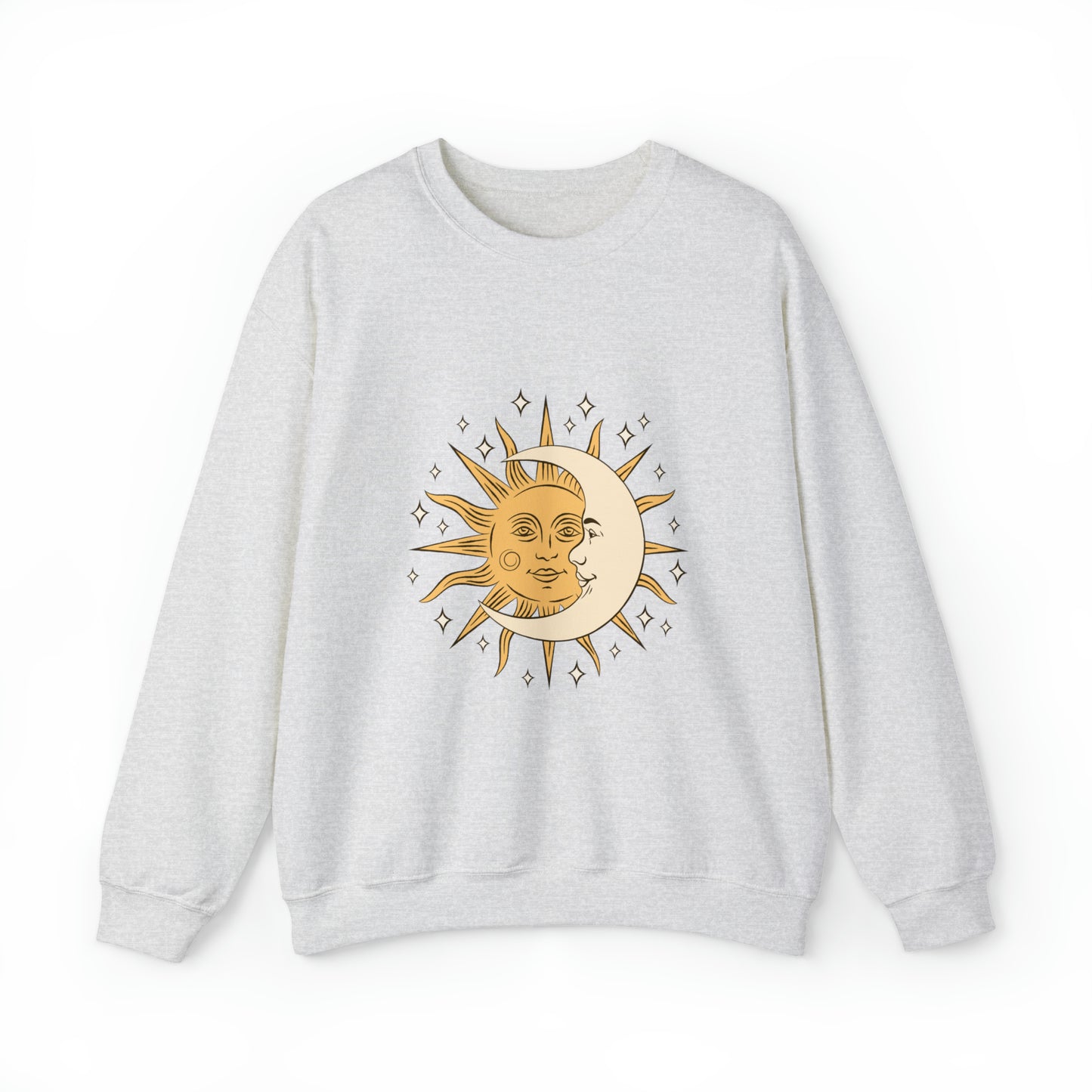 Moon and Sun Unisex Heavy Blend™ Crewneck Sweatshirt