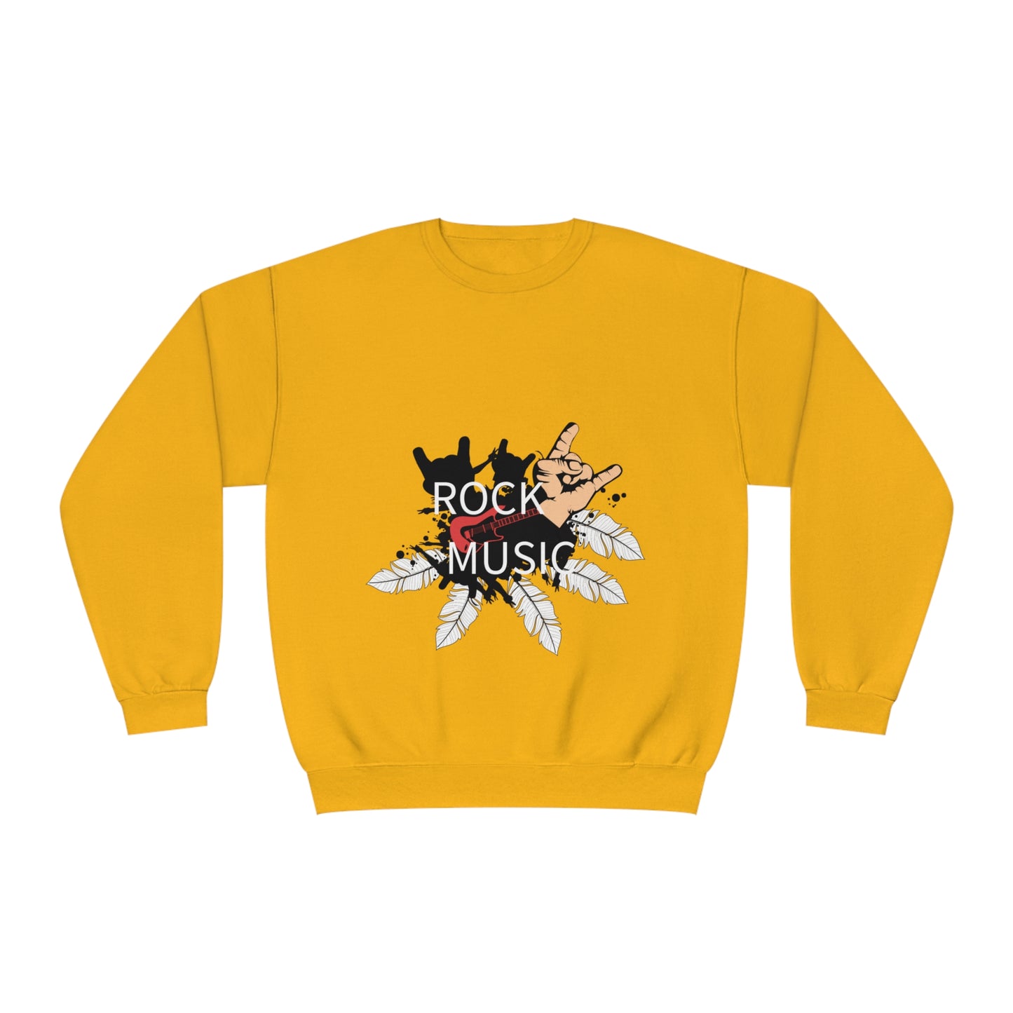 Rock Music Unisex NuBlend® Crewneck Sweatshirt