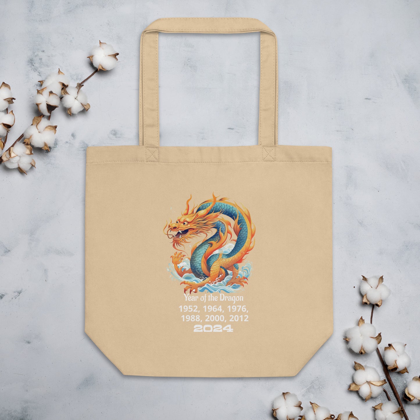 Year of the Dragon Eco Tote Bag
