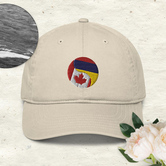 Armenia-Can pride logo Organic dad hat