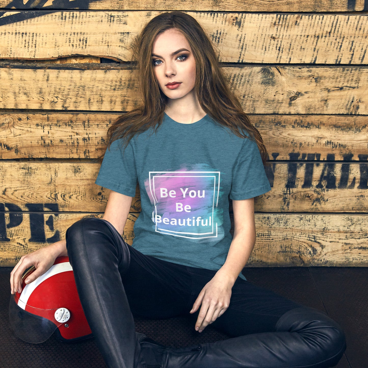 Be you be beautiful Unisex t-shirt