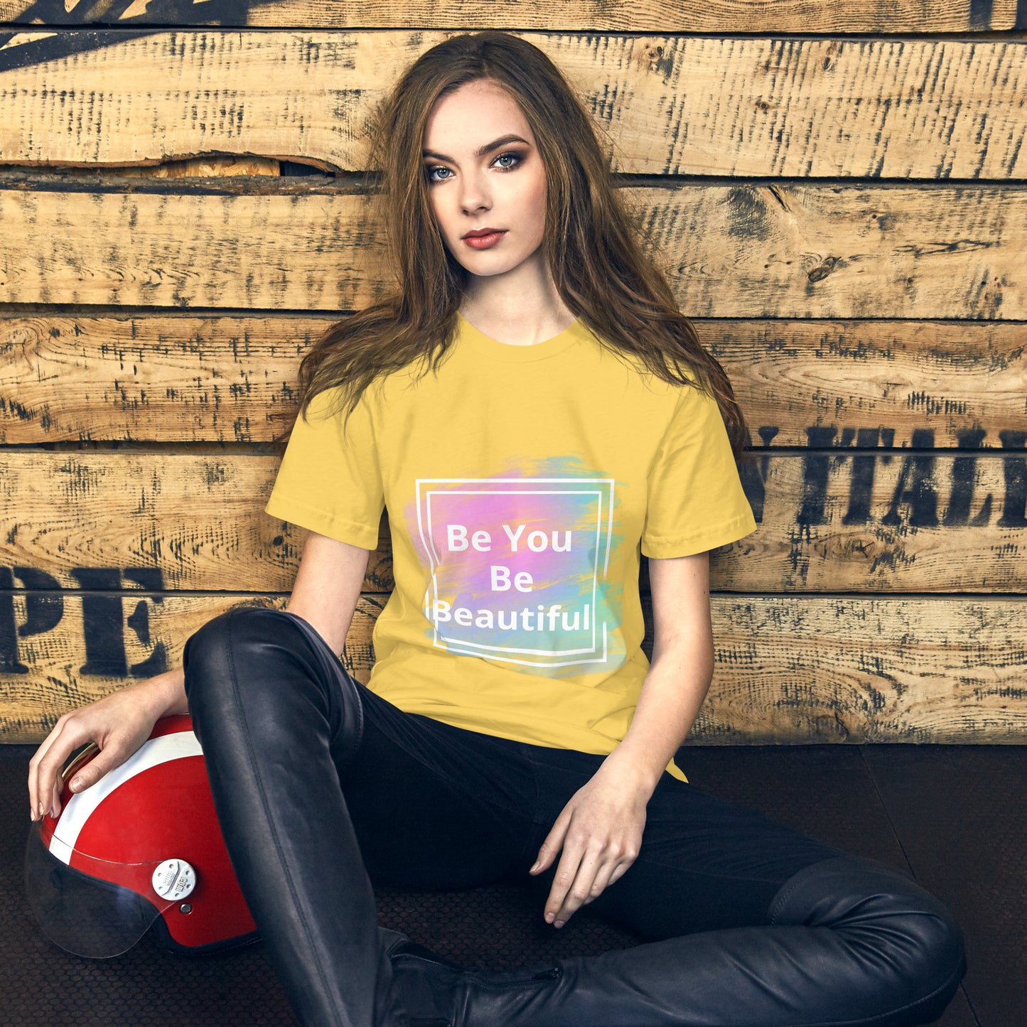 Be you be beautiful Unisex t-shirt