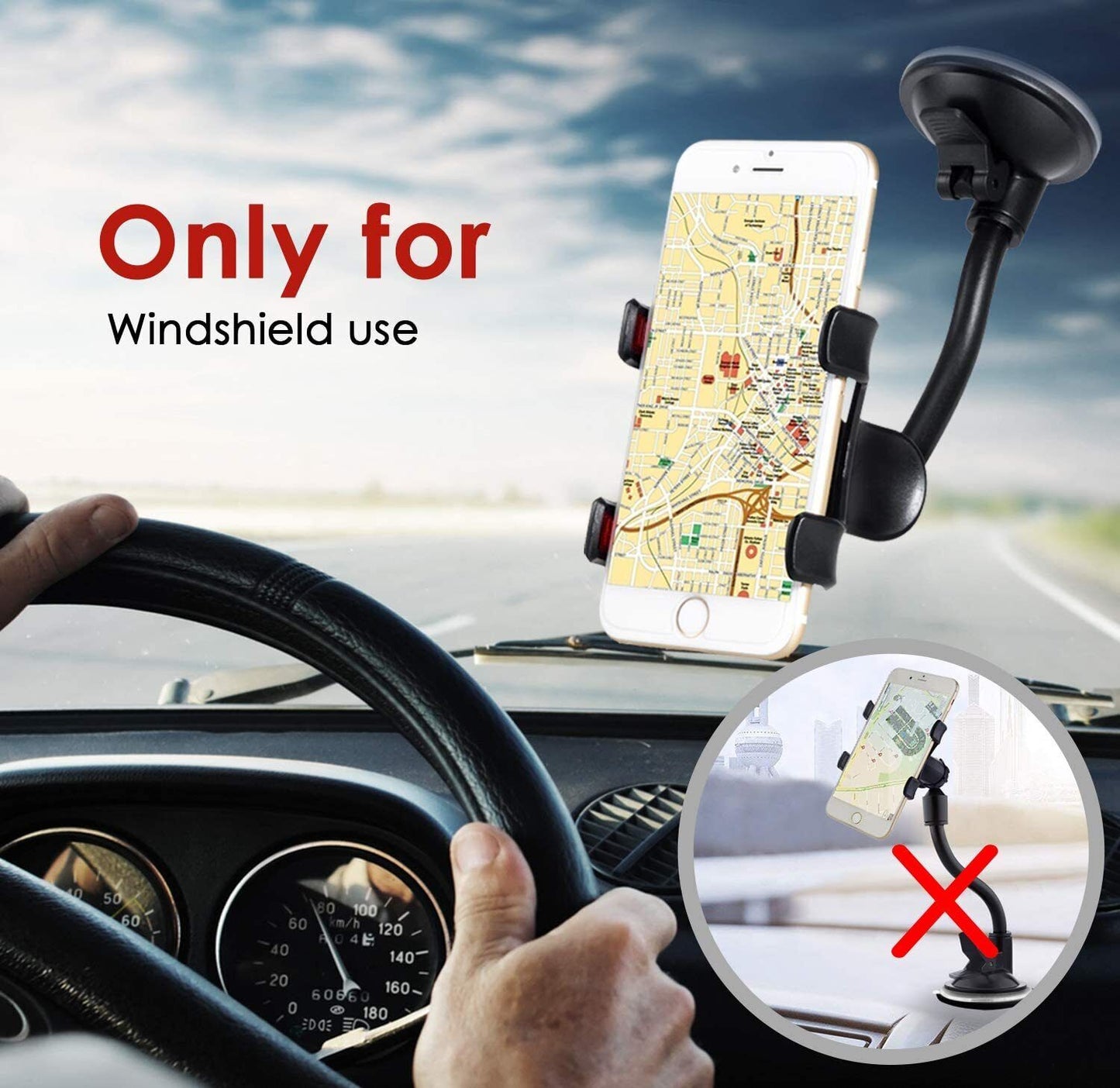 Magnetic Car Mount Holder Dash Air Vent Stand Universal For Mobile Cell Phone