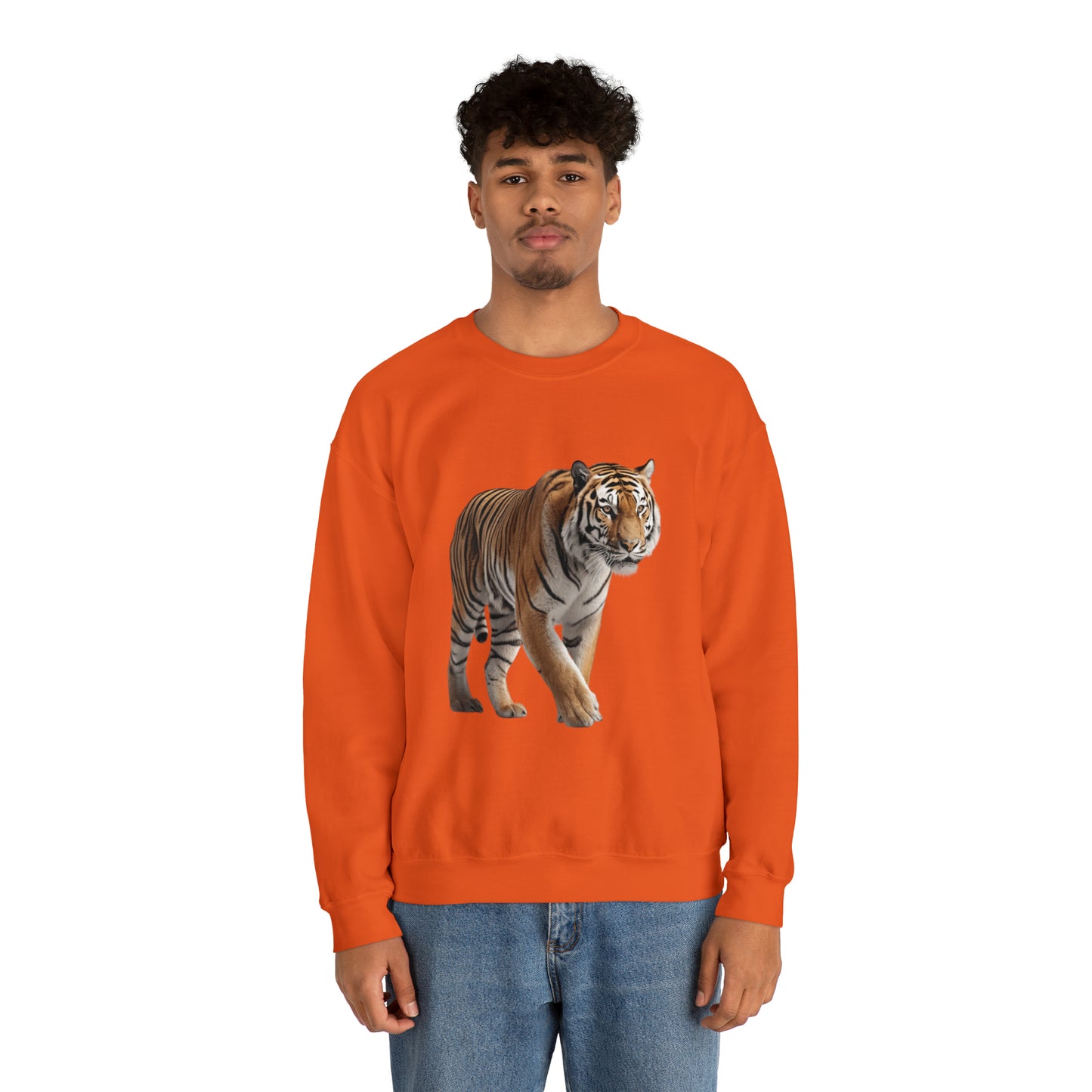 Tiger Unisex Heavy Blend™ Crewneck Sweatshirt