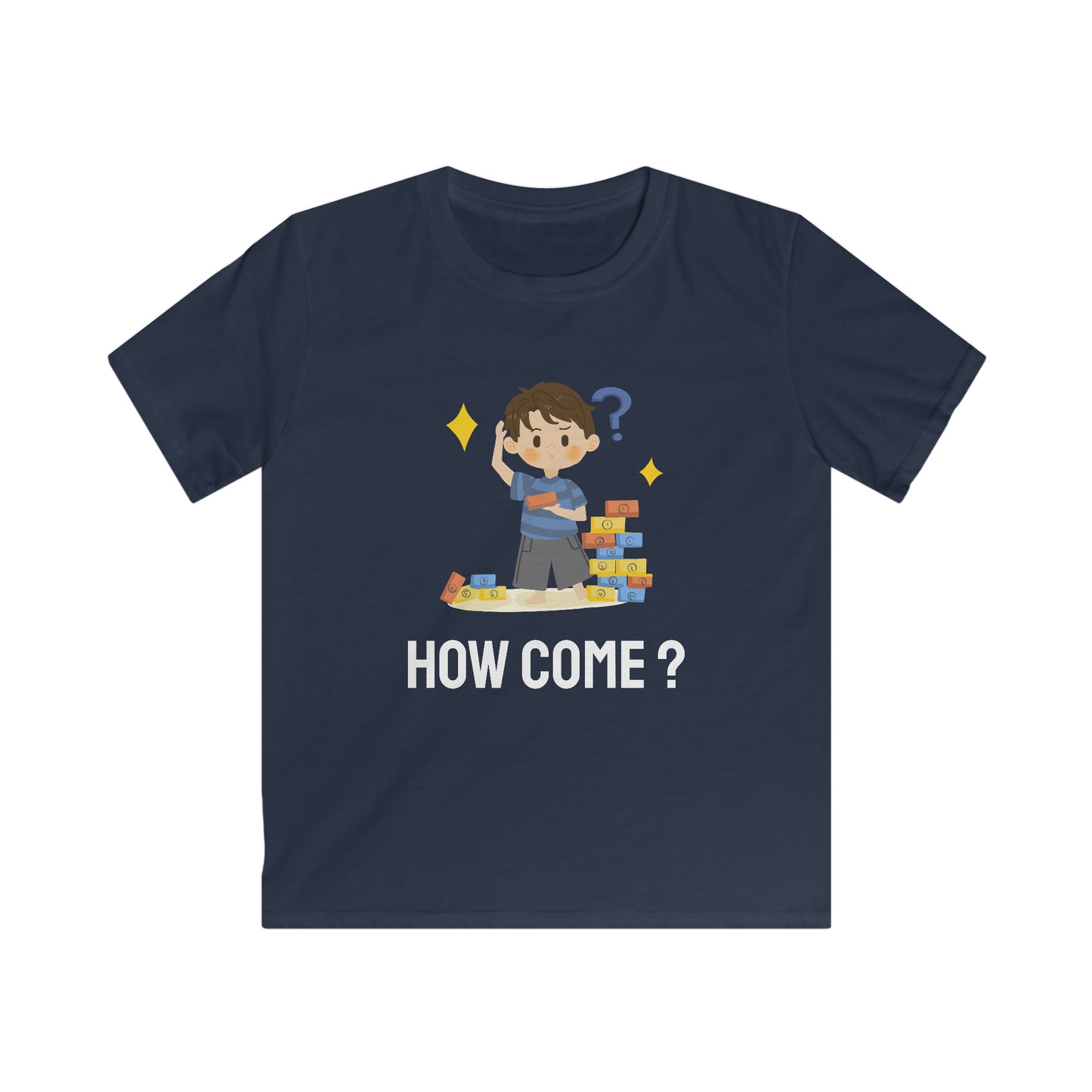 How come funny print Kids Soft style Tee