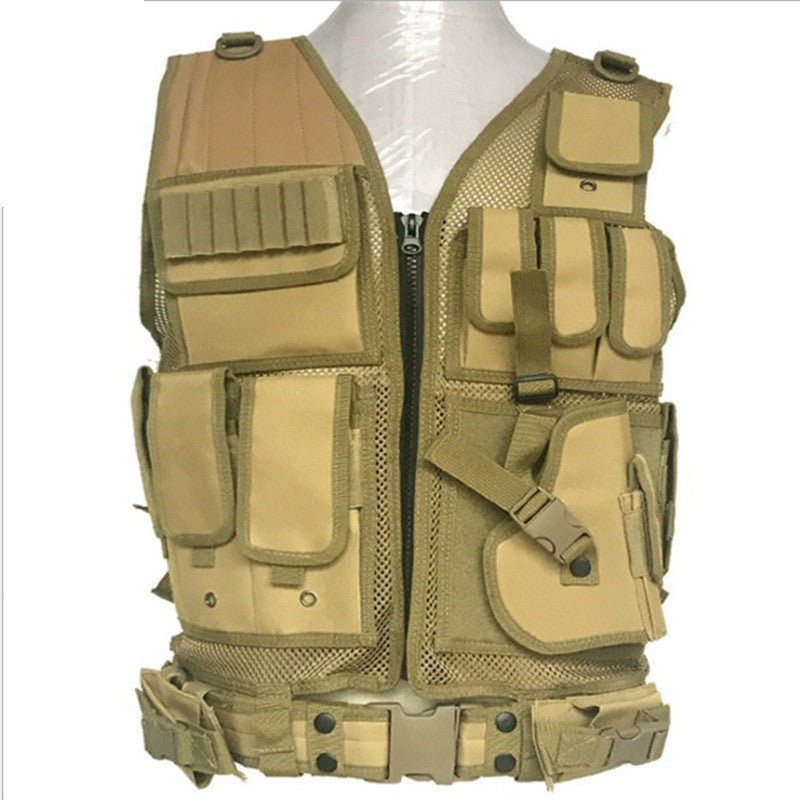 Outdoor Adventure Equipment Camouflage Tactical Vest Amphibious Field Adventure Vest