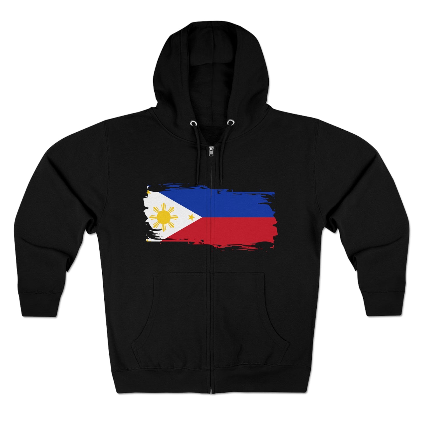 Philippines Flag Unisex Premium Full Zip Hoodie