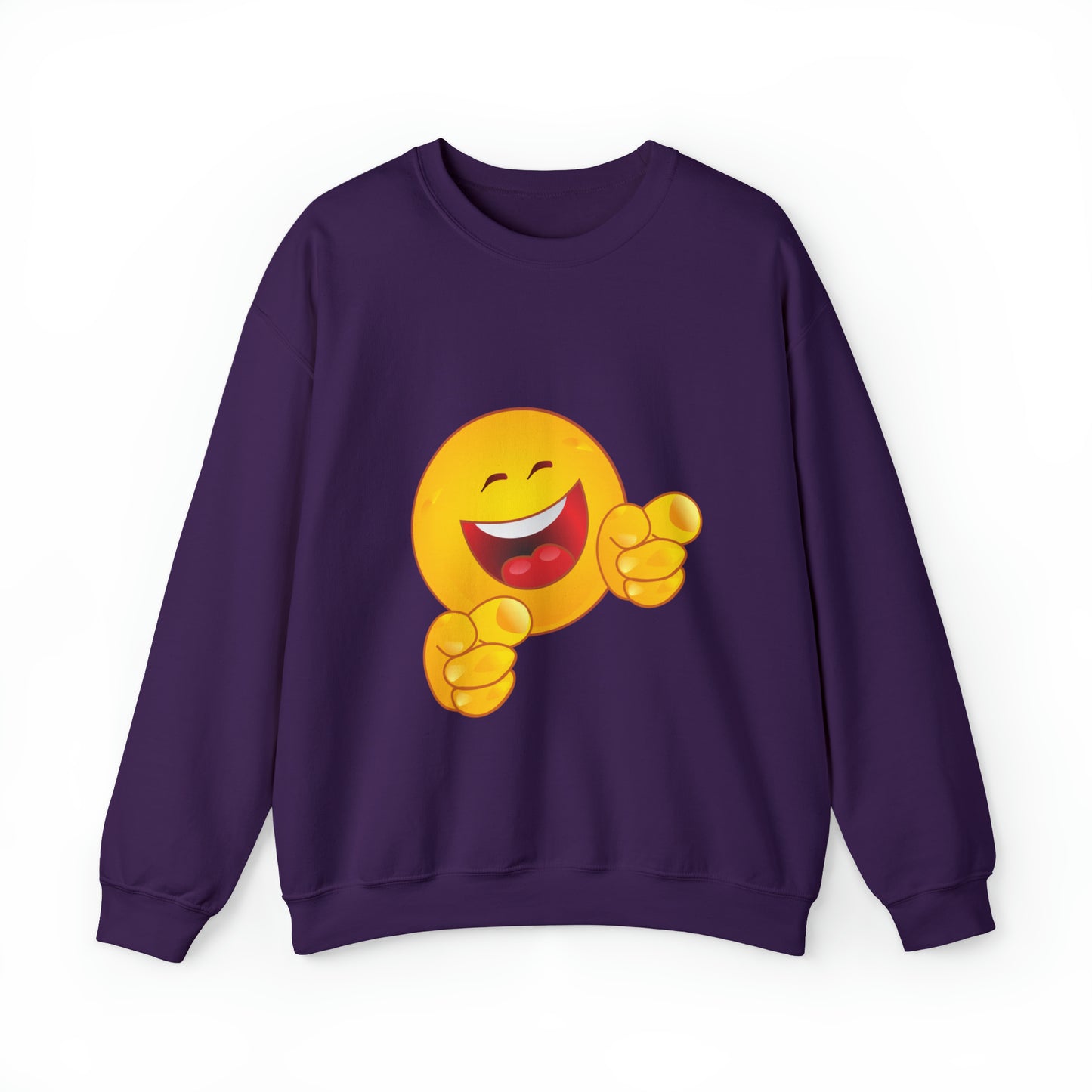 Laughing Emoji Unisex Heavy Blend™ Crewneck Sweatshirt