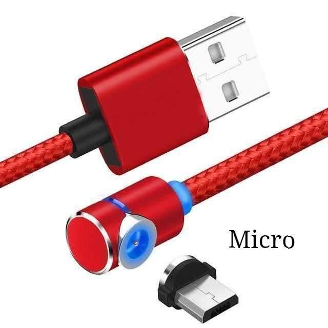 Magnetic Cable LED Magnet Charger Cable USB Cable & USB Type-C USB C