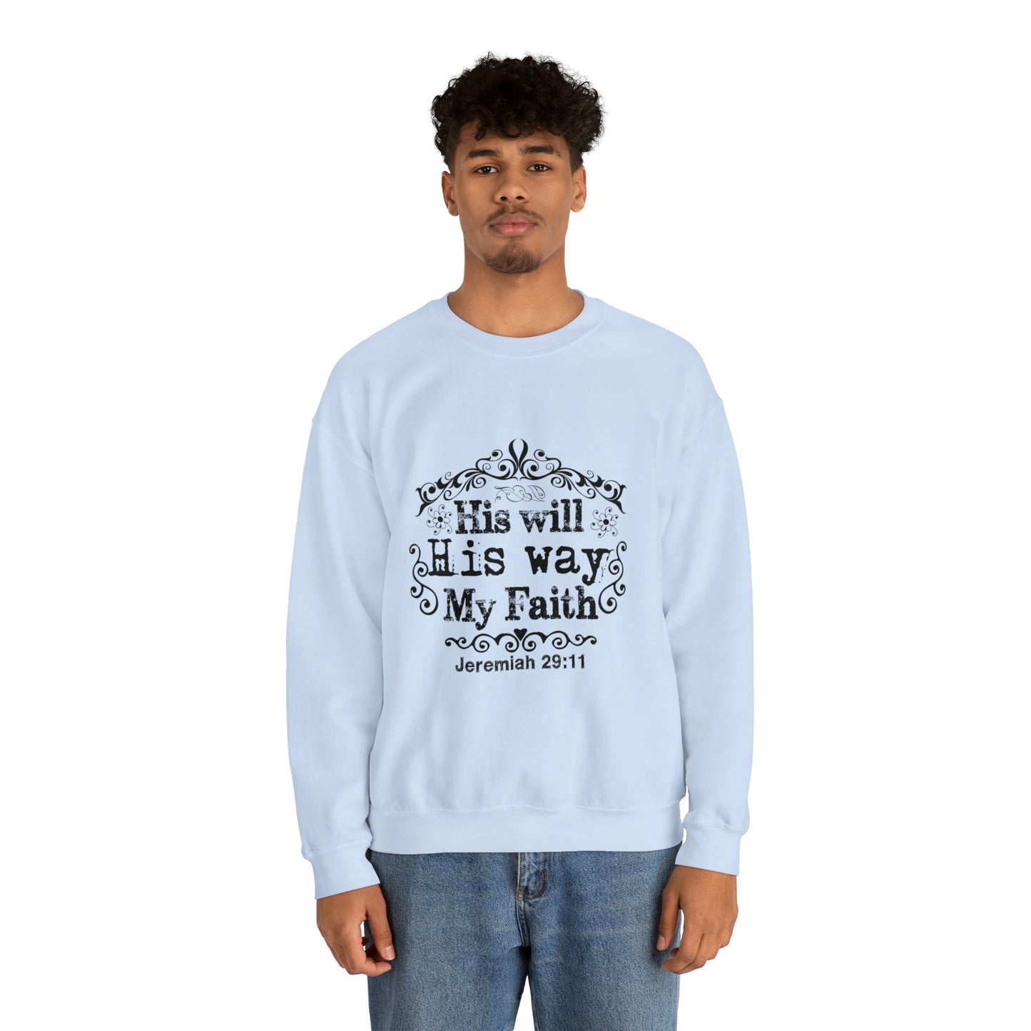 Faith Unisex Heavy Blend™ Crewneck Sweatshirt