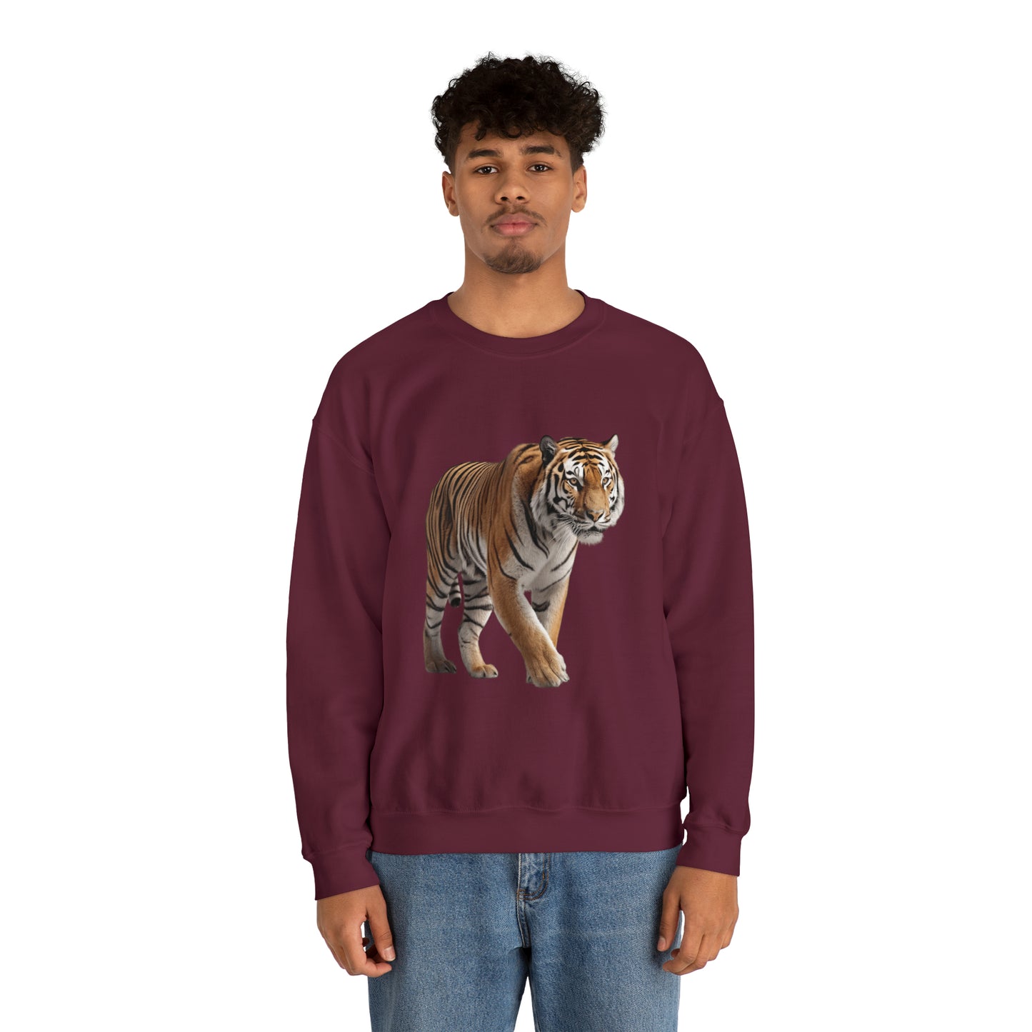 Tiger Unisex Heavy Blend™ Crewneck Sweatshirt