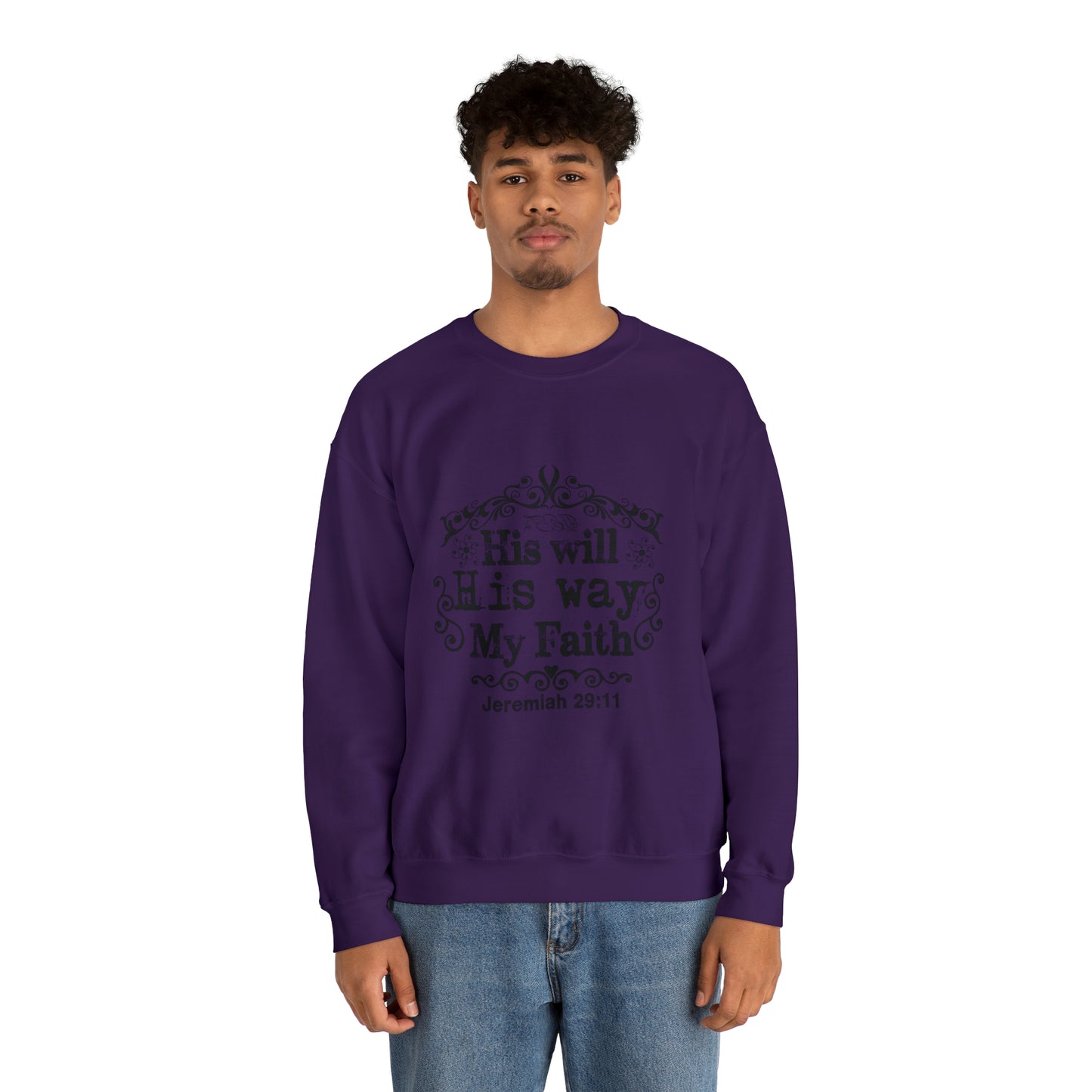 Faith Unisex Heavy Blend™ Crewneck Sweatshirt