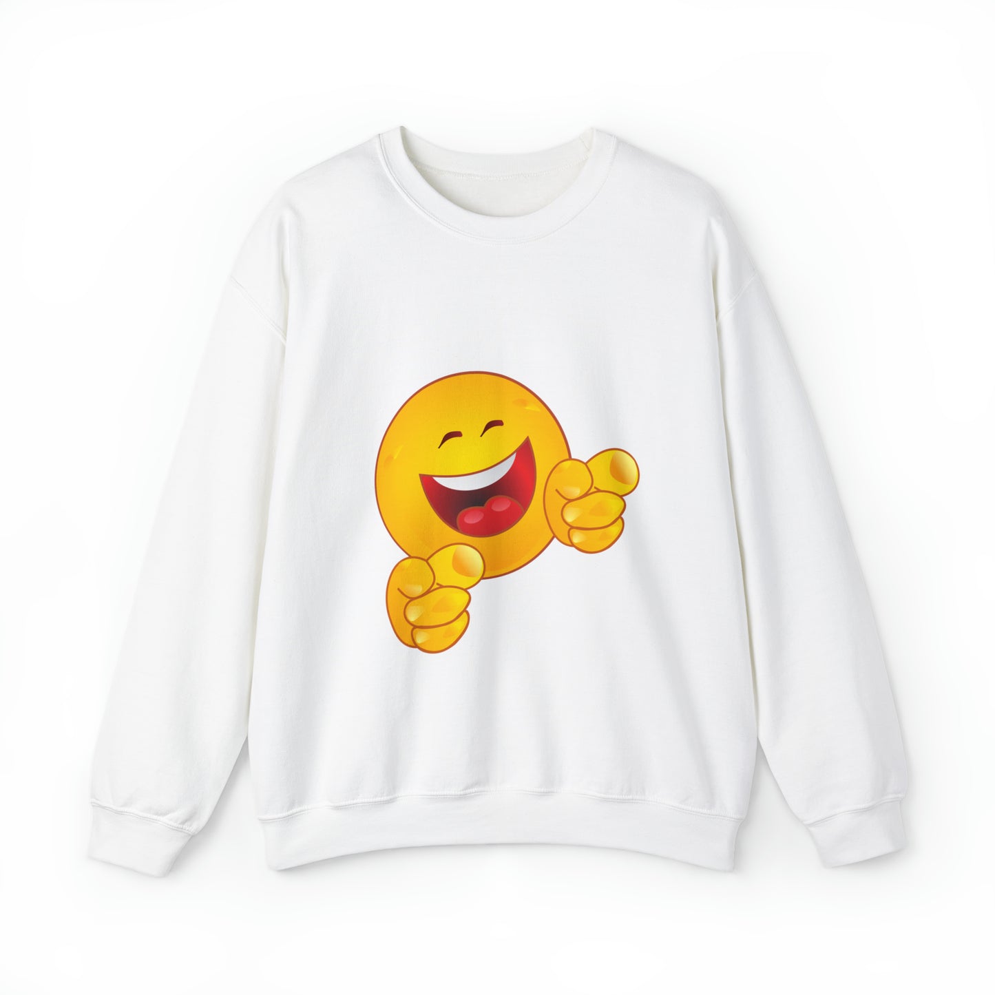 Laughing Emoji Unisex Heavy Blend™ Crewneck Sweatshirt