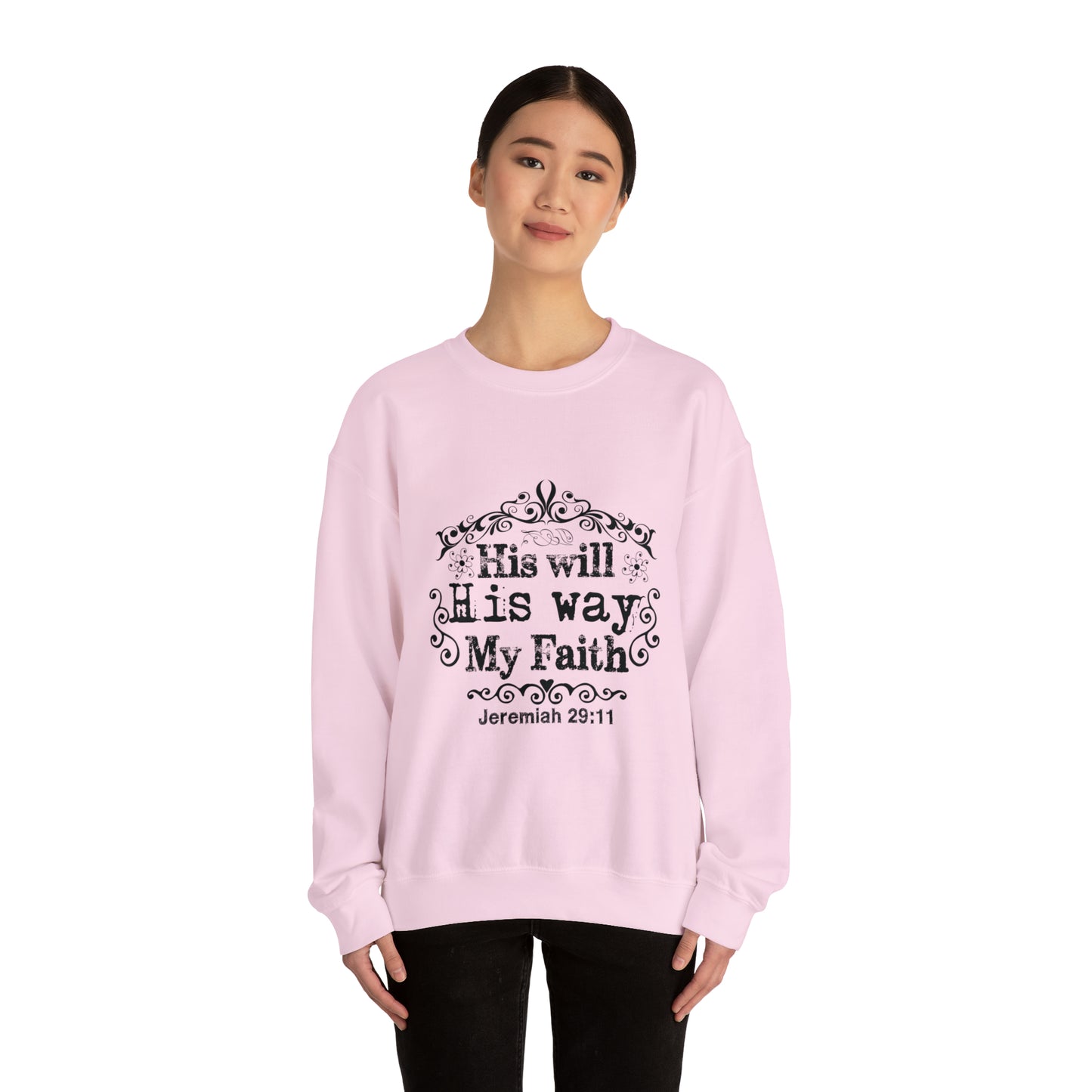 Faith Unisex Heavy Blend™ Crewneck Sweatshirt