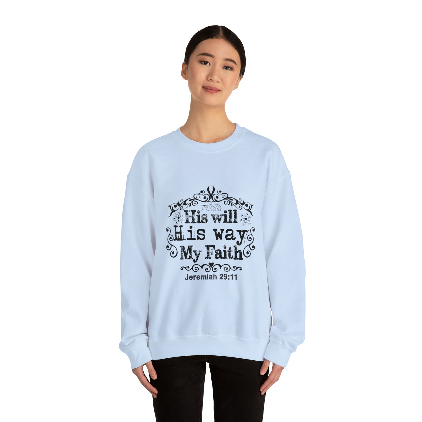 Faith Unisex Heavy Blend™ Crewneck Sweatshirt