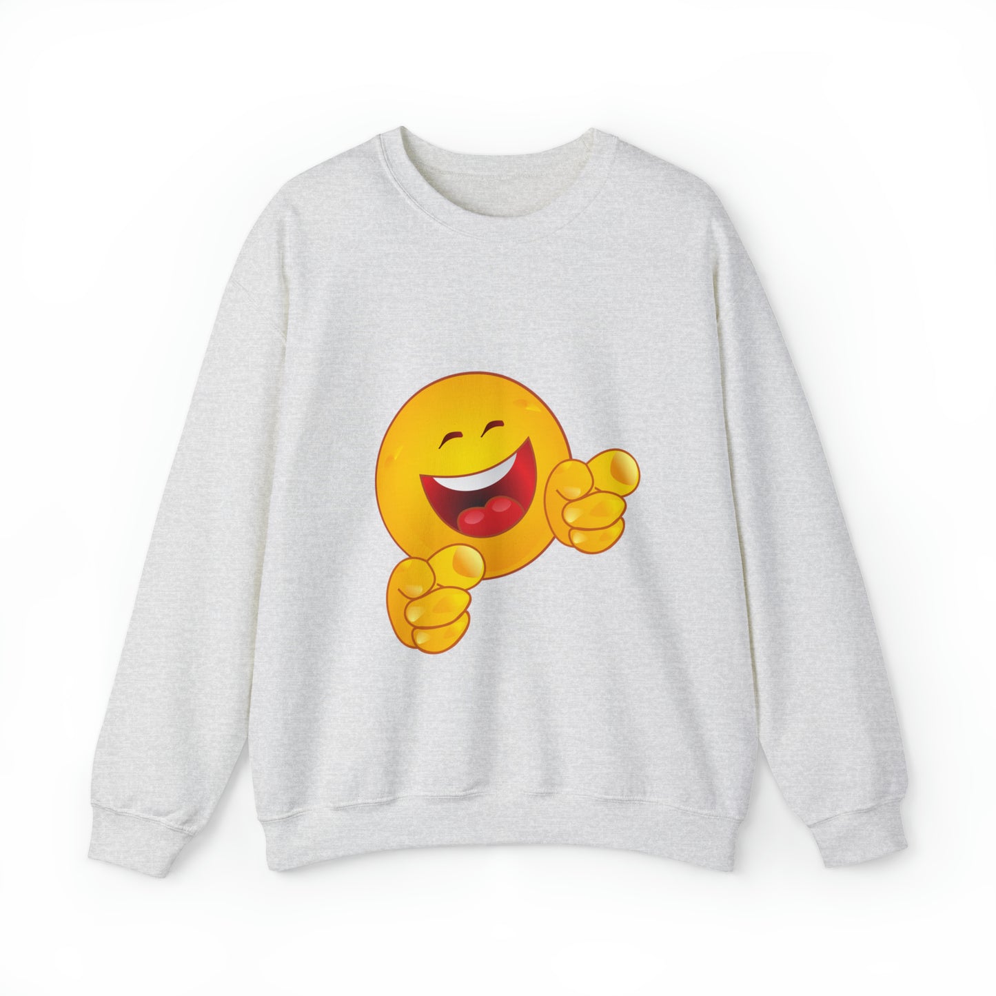 Laughing Emoji Unisex Heavy Blend™ Crewneck Sweatshirt