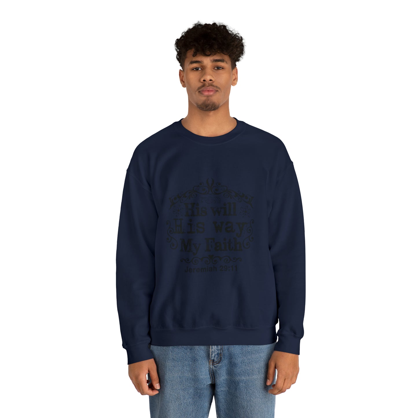 Faith Unisex Heavy Blend™ Crewneck Sweatshirt