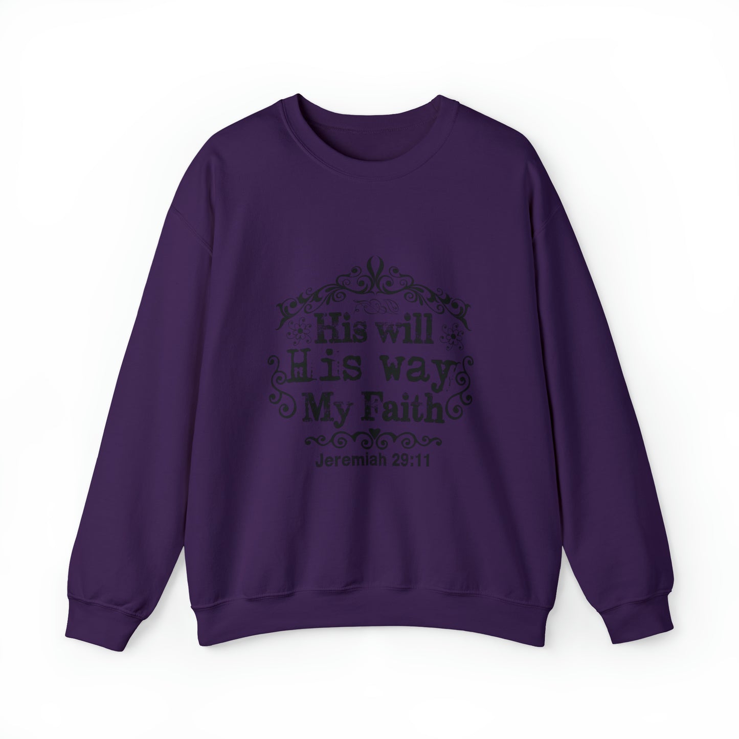 Faith Unisex Heavy Blend™ Crewneck Sweatshirt