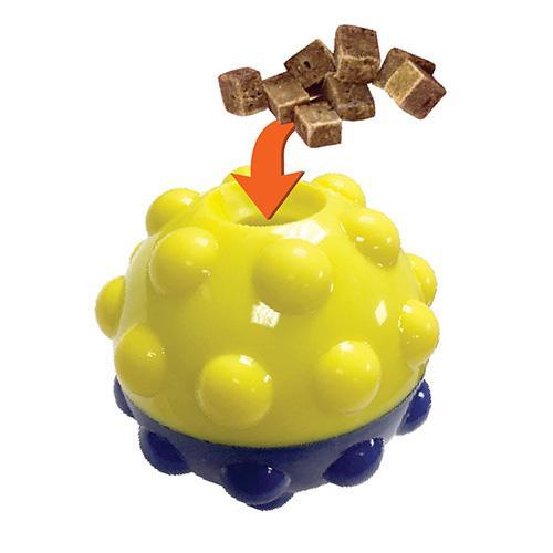 Bumper Treat Ball - Treat Dispensing Toy for Dogs - 3" and 5"