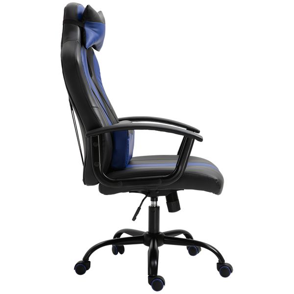 Vinsetto High Back Racing Style PU Leather Gaming Chair Lumbar Support