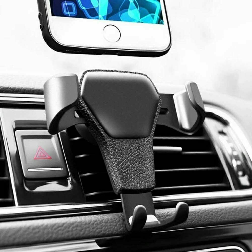 Universal Car Mount Holder Stand Air Vent Cradle For Mobile Cell Phone Gravity Car Mount Air Vent Phone Holder For I Phone X XR XS Max S Amsung S10 Note9