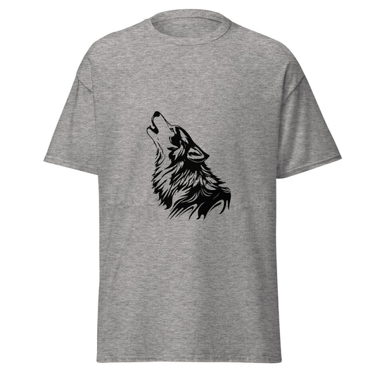 Wolf print Men's classic tee