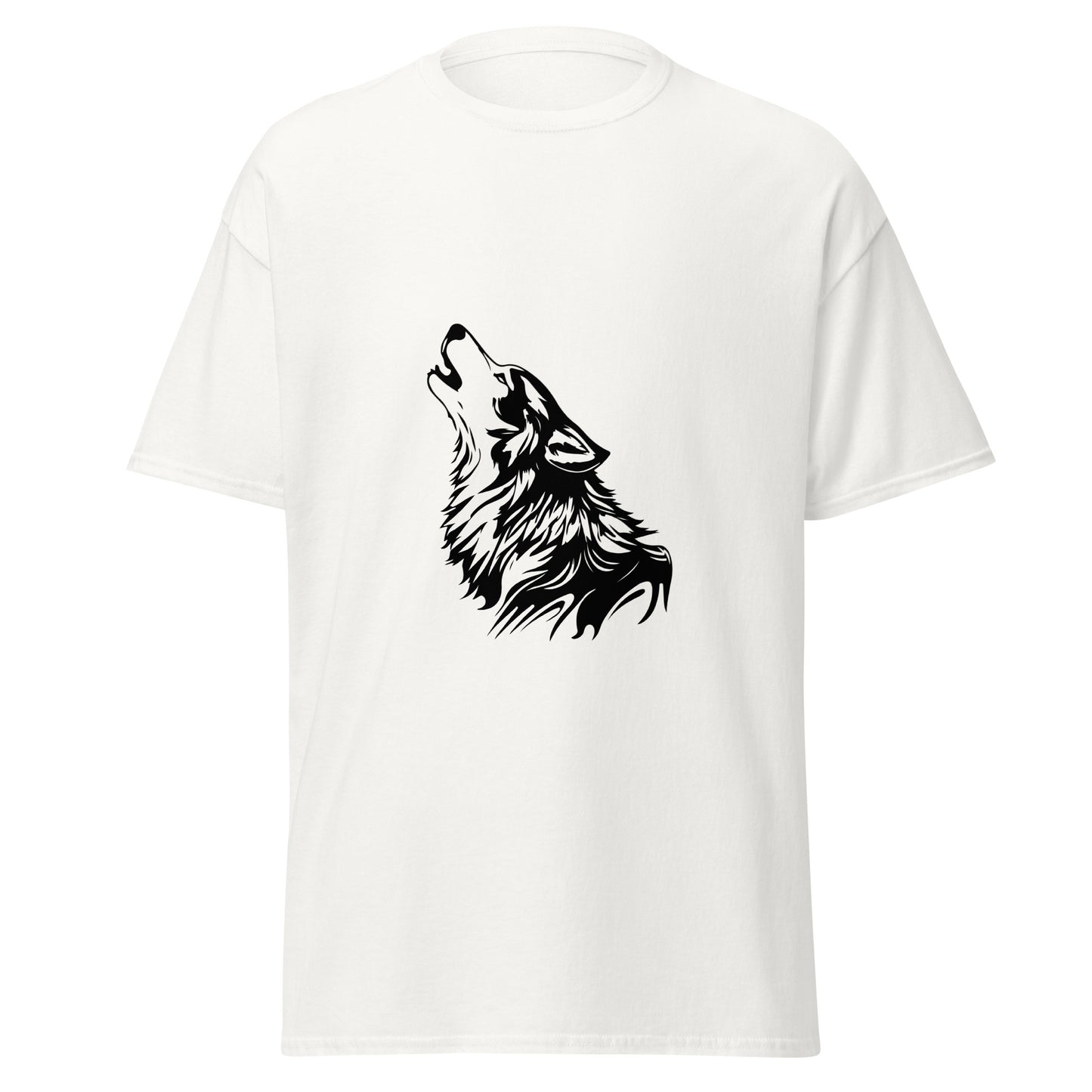 Wolf print Men's classic tee