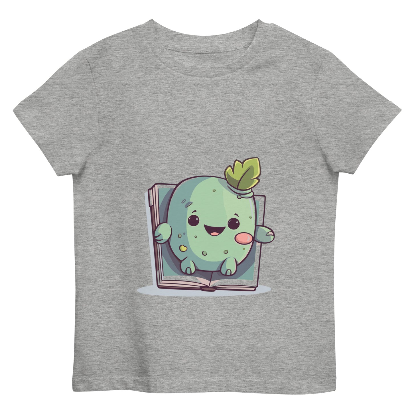 Cute green pokemon Organic cotton kids t-shirt