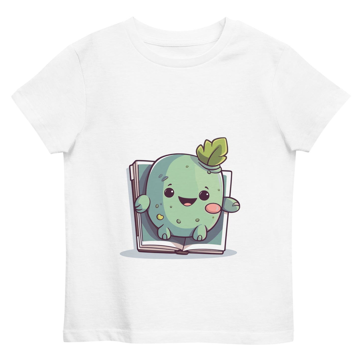 Cute green pokemon Organic cotton kids t-shirt