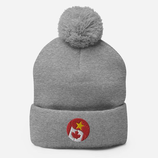 Vietnam-Can Pride Pom-Pom Beanie