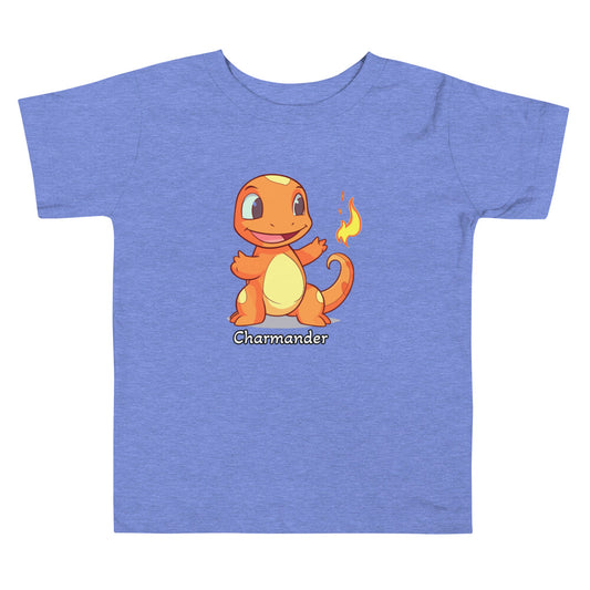 Charmander Pokemon Toddler Short Sleeve Tee