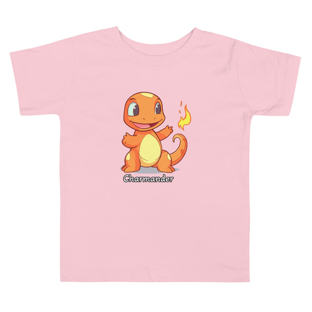 Charmander Pokemon Toddler Short Sleeve Tee