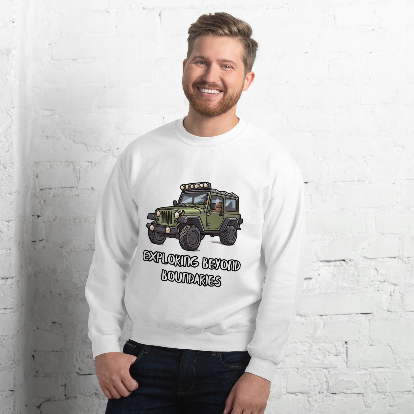 Jeep Wrangler logo Unisex Sweatshirt