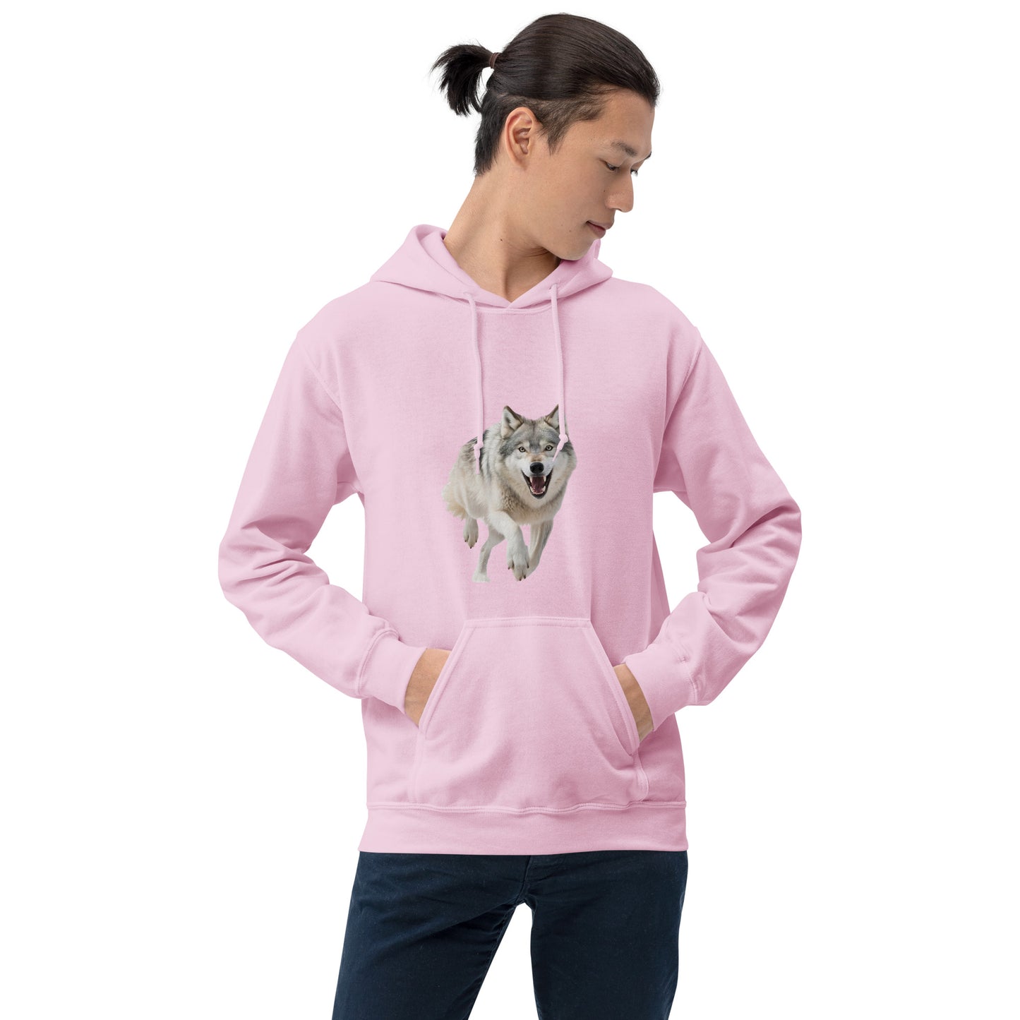 Wolf print Unisex Hoodie