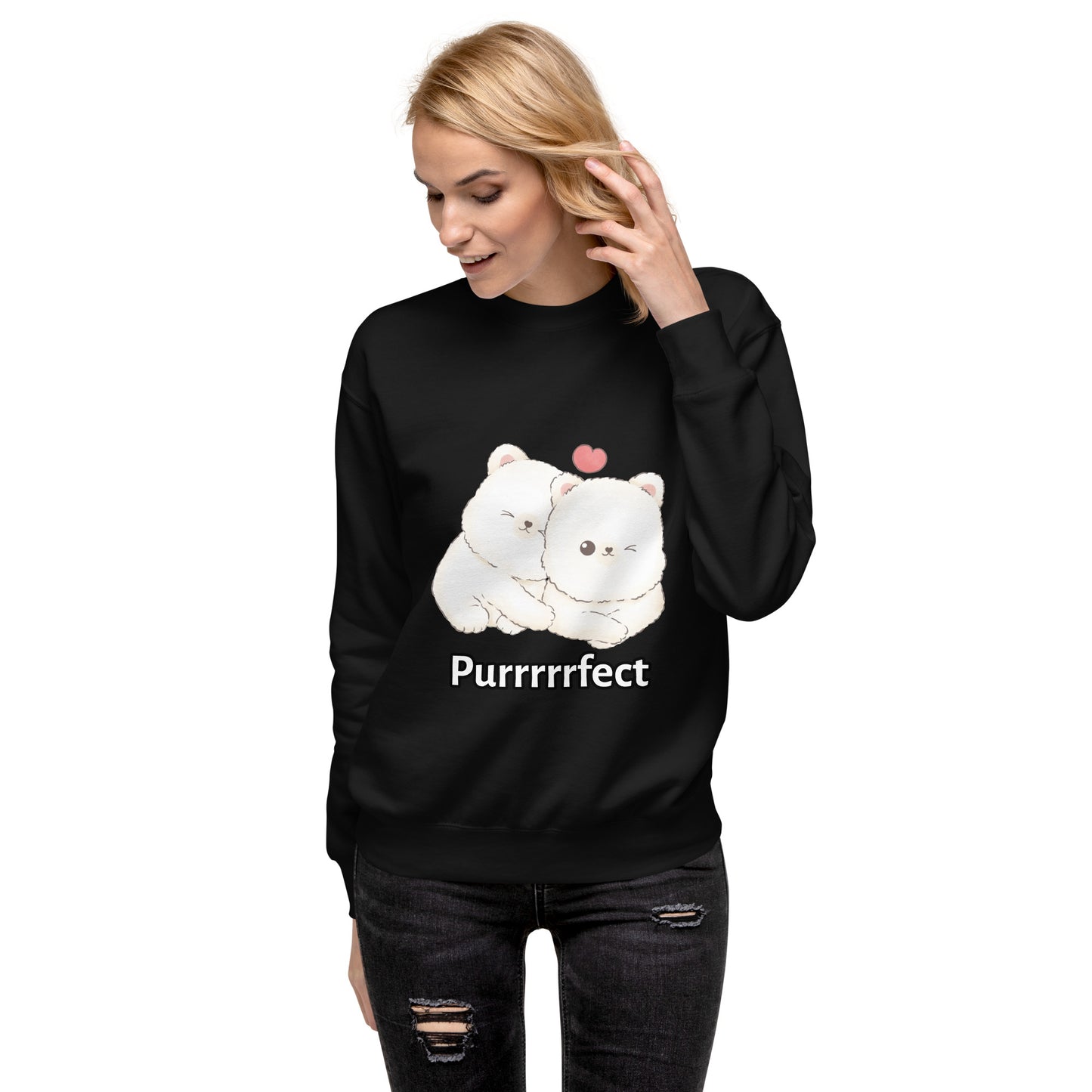 Purrfect Unisex Premium Sweatshirt