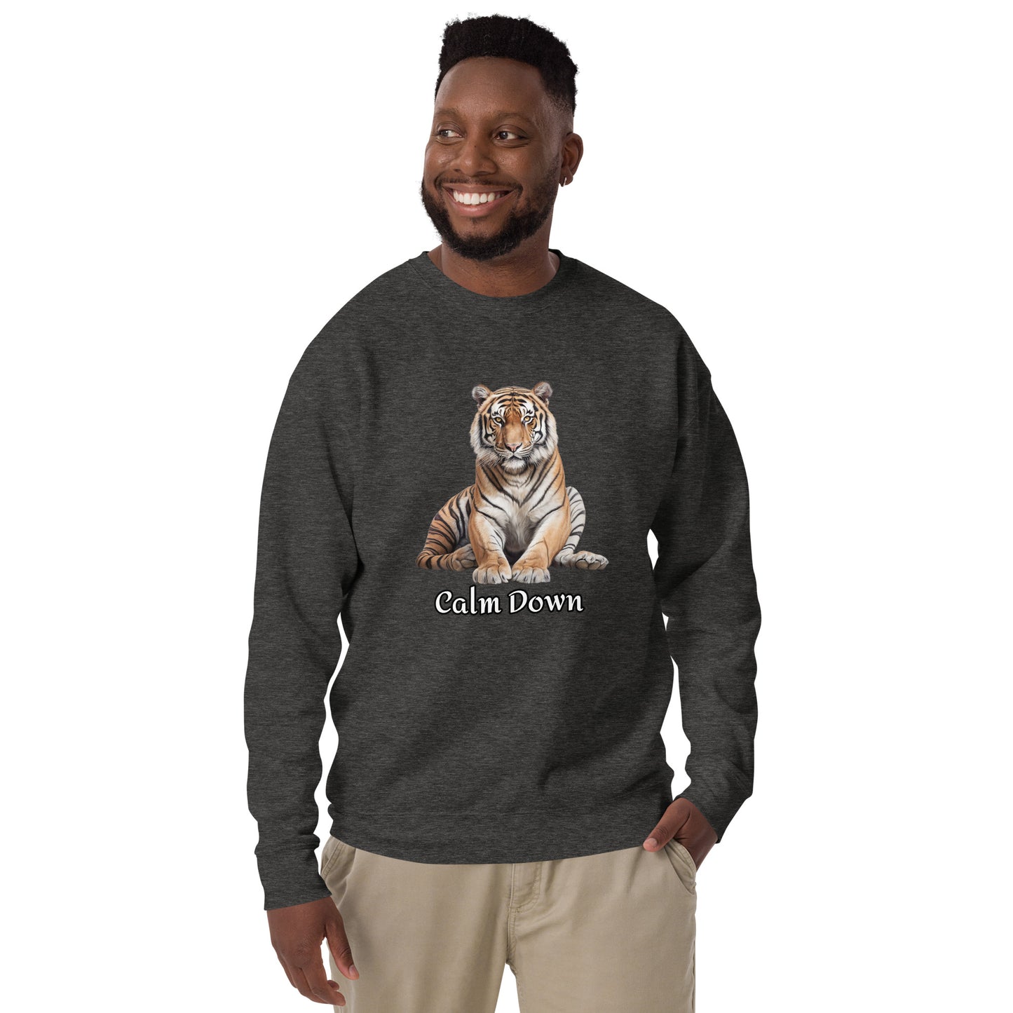 Calm Down Unisex Premium Sweatshirt