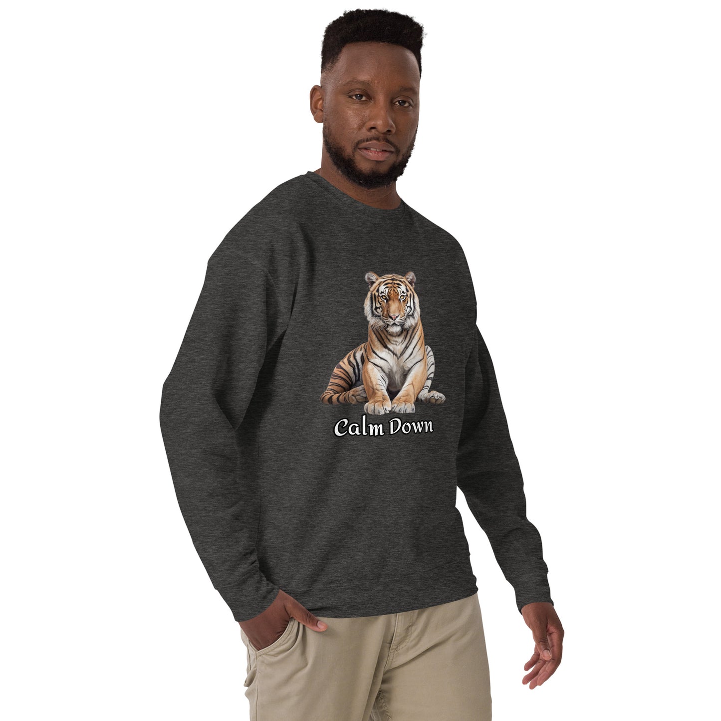 Calm Down Unisex Premium Sweatshirt