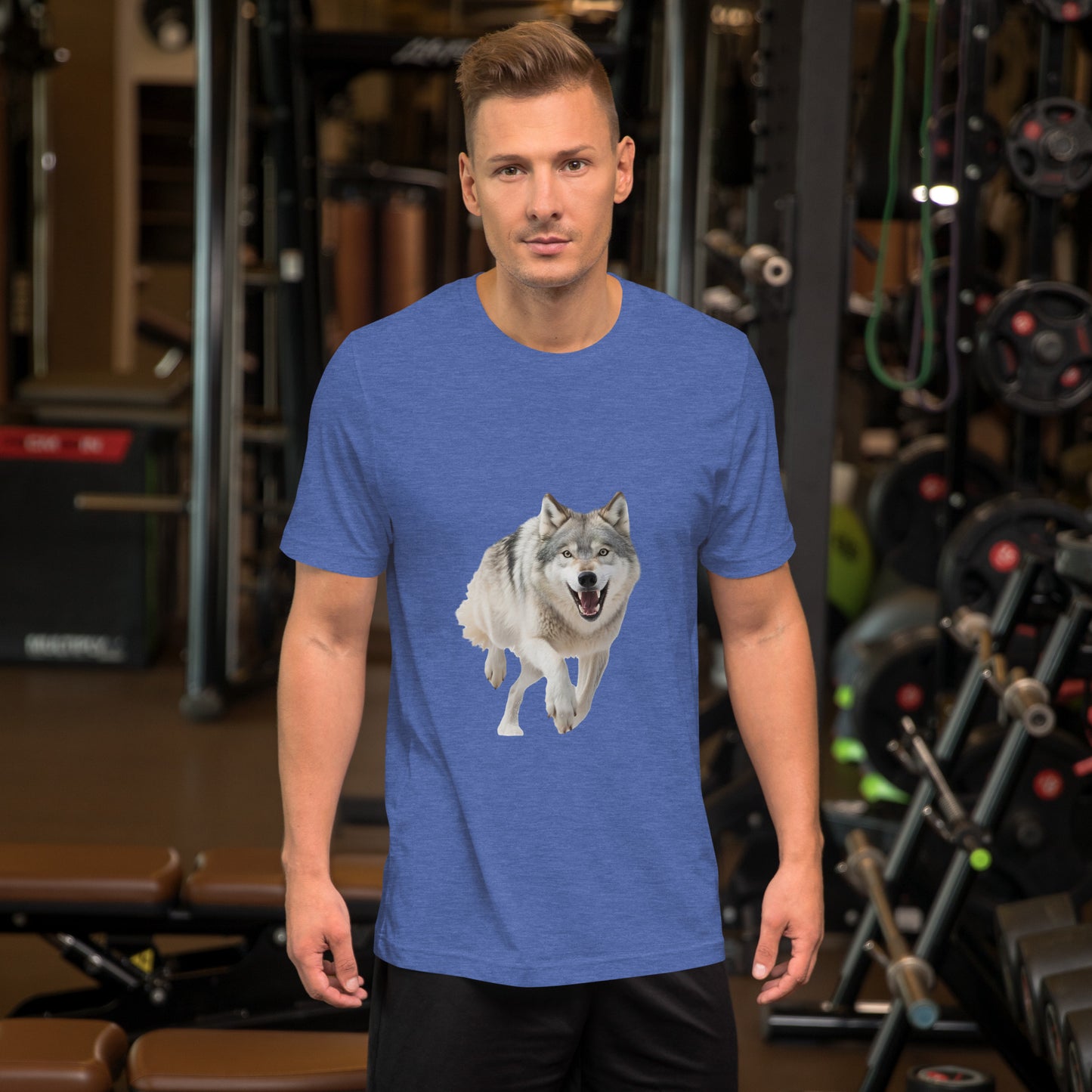 Wolf print Unisex t-shirt