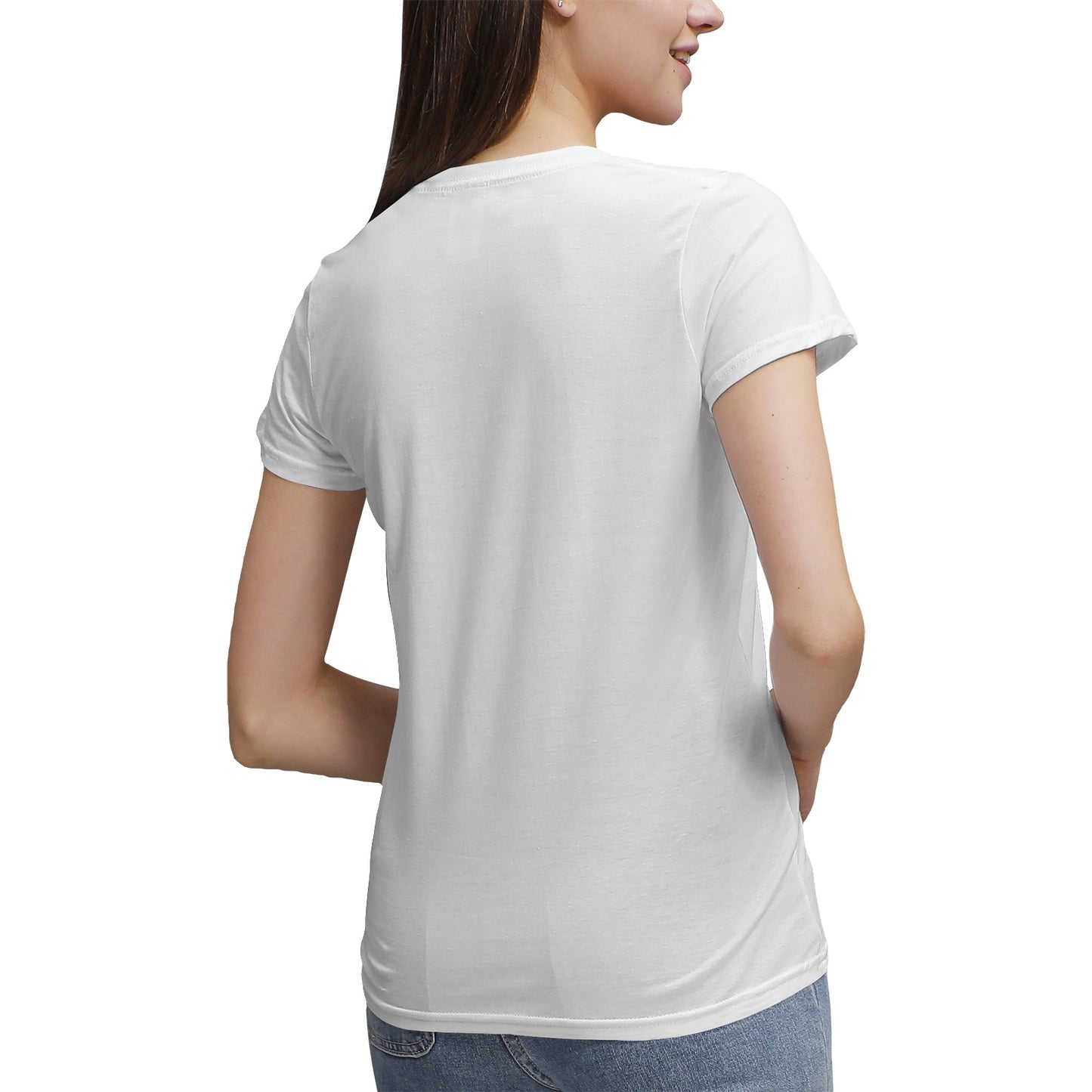 Women's 100% Cotton V‑Neck T‑shirt Pinoy pride